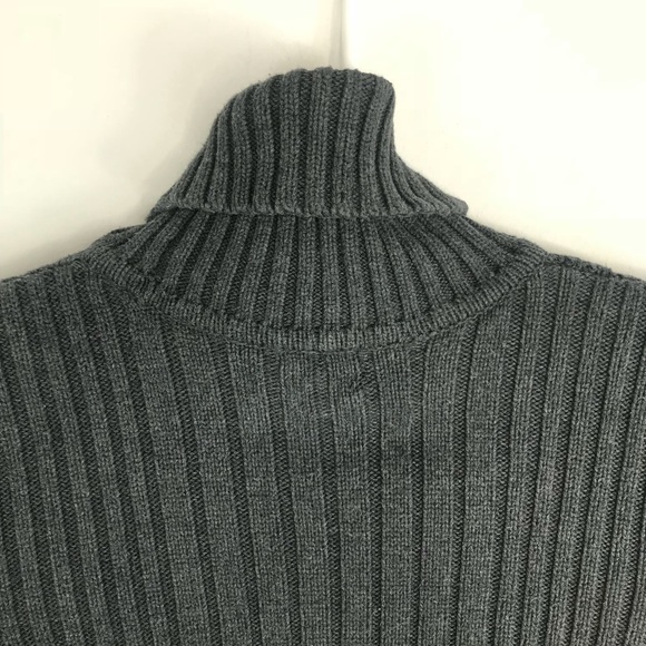 Calvin Klein women’s turtleneck sweater sz m grey - Picture 4 of 4